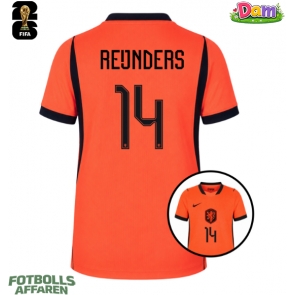 Nederländerna Tijjani Reijnders #14 Hemmatröja Kvinnor VM 2026 Kortärmad
